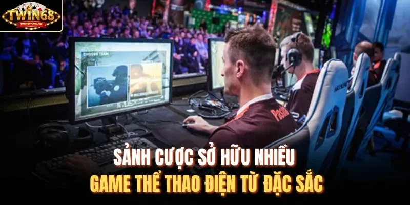 Sảnh cược sở hữu nhiều game thể thao điện từ đặc sắc